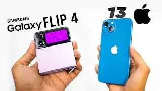 Samsung Z Flip 4 vs iPhone 13