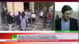 GREECE Closes BANKS, Imposes Capital CONTROLS