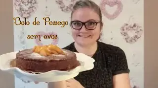 Bolo de Pêssego sem ovos