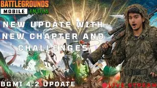 🔴4.2 NEW UPDATE EXPLORE MAP🔴 BGMI LIVE STREAM 🔴 | Funny Moments & Noob Gameplay