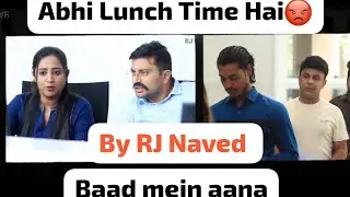 Bank ki Relatity By RJ Naved Prank mirchi murga radio #comedy #funny #shorts #yt 