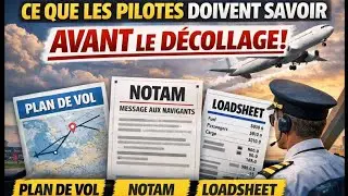Les pilotes doivent obligatoirement faire &ccedil;a 🛫 (Flight plan|NOTAMs|loadsheets,...) 