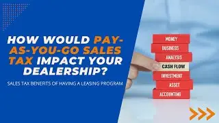 Pay-As-You-Go Sales Tax Impact for Leasing
