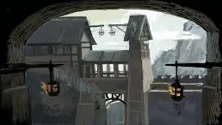 Painting Timelapse - Medieval Scene