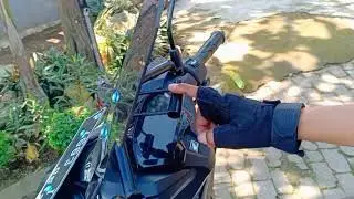 Review Kaca Pelindung Dada di Vario