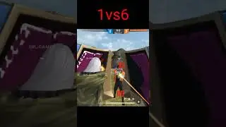 #short #freefire #freefireshort  1vs6 gameplay Talib gaming FF