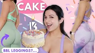 GOT CAKE? NEW BUFFBUNNY COLLECTION CAKE TRY ON HAUL REVIEW! | BBL LEGGINGS?... #leggings