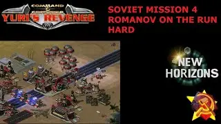 Red Alert 2: Юрия Месть: New Horizons Мод: Советская миссия 4: Романов в бегах (сложный)