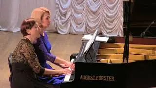 Ottorino Respighi - Ancient Airs and Dances, Suite No. 1  Piano 4 hands Piano duo Borysenko-Fandeeva