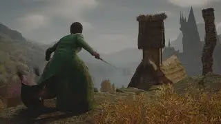 Hogwarts Legacy - Combat & Stealth Free Roam Gameplay - PS5