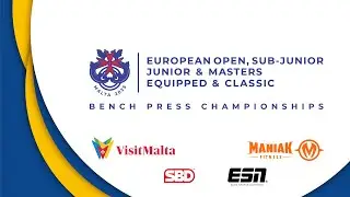 Men Jun all  - European Equipped Bench Press Championship 2025