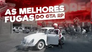 AS MELHORES FUGAS DO GTA RP - FUGA DA ROTA E FORÇA TATICA