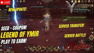 Legend Of Ymir | Server Battle ! Kyrobell Partner Server! Seed = Coupons!( Tagalog )