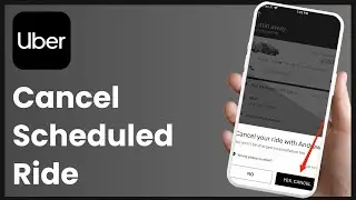 Как отменить запланированную поездку Uber!