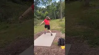 birdie hole 7 at Grignon @Discgolfexaminer #forehand #hyzerflipdesigns