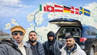 European Road Trip Adventure with Friends from Italy to Sweden 🇵🇪