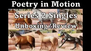 Breyer Stablemates Poetry in Motion Set vs. Series 2 Singles Unboxing Review Comparison Model Horses