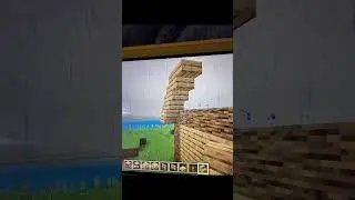 minecraft barn to make in Survival or creative  [if u like it pleas leave a I like at war subscribe]