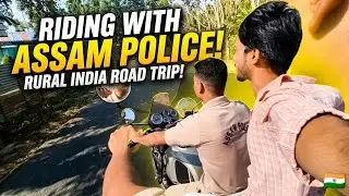 Riding with Assam Police 👮‍♂️/ The Fun Begins // Aaj raste mei mil gaya mera Police dost.. 