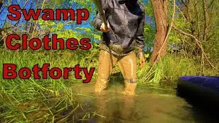 Swamp, wet clothes Over-the-knee boots. Зайшов болото одязі, ботфорти джинси шкіряна куртка. Супер.