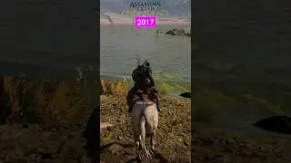 Assassin's Creed Mirage vs AC Origins vs AC Valhalla - Can a horse swim?