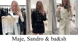 Поход по магазинам и примерка: Sandro, Maje и ba&sh