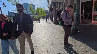 Walk Around NG1 Nottingham England City Centre