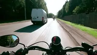Закрытие летнего мотосезона 2025 Часть 2. В Троицк за шаурмой.
