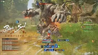 Blade And Soul Complete - End of Chapter 28 - New Map vs Monsters ShowCase Gameplay