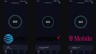 Speed Testing at Expo Center Fairgrounds, West Palm Beach Florida (AT&T, Verizon, and T-Mobile)
