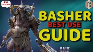 Best way to Use Basher | Full Build & Masteries | Raid: Shadow Legends