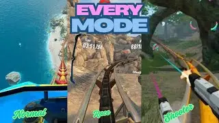 EVERY MODE ON EPIC ROLLER COASTERS! ||ERC||