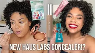NEW HAUS LABS CONCEALER + LONGWEAR FOUNDATION ROUTINE!