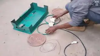 How to made Energy save stove/ሃይል ቆጣቢ የኤሌትሪክ ምድጃ አሠራር