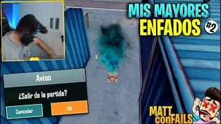 ¡MIS MAYORES ENFADOS EN PUBG MOBILE! #2 - MattconFails