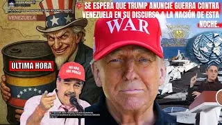 💥IMPORTANTE ANUNCIO DE DONALD TRUMP A LA NACION. &iquest;INICIARA TODO EN VENEZUELA? TODO ESTA PREPARADO