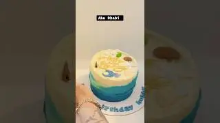 #BirthdayCake #OceanThemeCake #HubbyBirthday #CakeDesign #CakeTownByVideshi