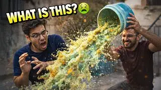 Prank Gone Wrong 😱 | We Threw a Weird Liquid on Our Friend 🤢