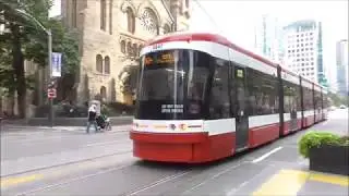 Toronto Streetcar: Line 504: Distillery Loop - King St West at University Ave