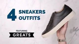 Men's Sneakers Unboxing & Try-On | Sneakers Outfit Ideas for Guys ft. GREATS