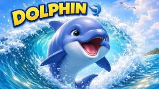 Let’s Meet the Dolphin 🐬 | Underwater Fun Story