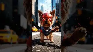 Super Yorkie as Antman