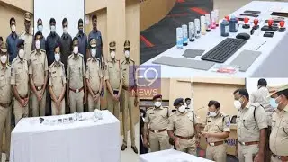 #Economic Offence Wing Cyberabad Police Ne, 8 Afrd Ki Gang Ko Giraftaar Kiye Jo Zameen Khabza Krrahe