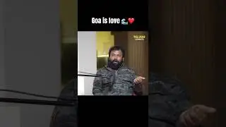 Goa is vibe ❤️🌊 | Telugu Podcast | #shorts