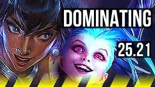 NILAH & Lulu vs JINX & Rell (ADC) | Dominating | EUW Diamond | 25.21