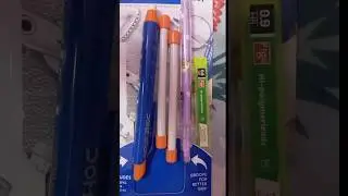 Unboxing Doms Groove Eraser & Figo's Pen Pencil🤍 #art #ytshorts #youtubeshorts