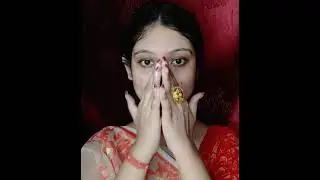 Durga Puja Ashtami Anjali Makeup Look | Easy & Simple Step By Step #shorts #durgapujamakeup2021