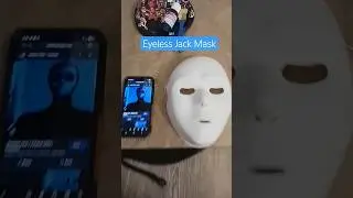 Eyeless Jack Mask Pt1 #creepypasta  #art #cosplay #tutorial