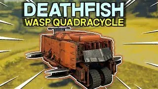 The Death Fish -- Small Track Quadracycle Wasp Build -- Crossout