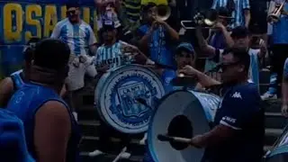 AS&Iacute; LLEG&Oacute; LA BARRA DE #RACING VS #RIVER POR COPA ARGENTINA